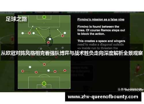 从欧冠对阵风格相克看强队博弈与战术胜负走向深度解析全景观察